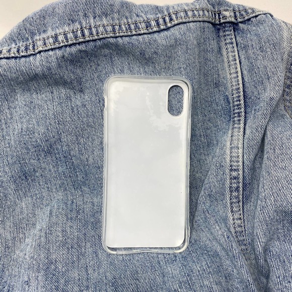 iPhone 7/8 Case Metallic Blue Marble Print Cover NEW - Picture 5 of 5